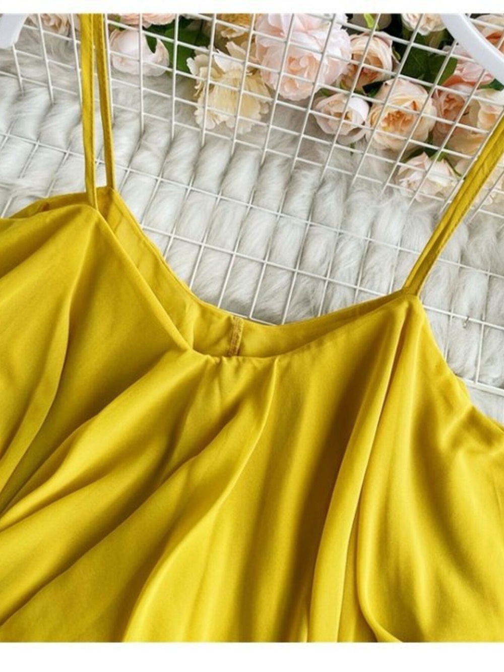 Ruffled Flowy Cami - Picture 8 of 14